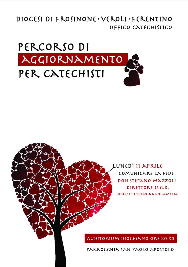 Incontro catechisti 11 aprile 2016