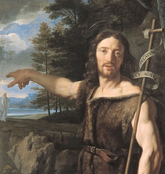 Giovanni Battista indica Cristo
