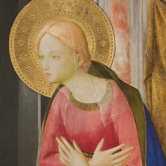 BEATO ANGELICO ANNUNCIAZIONE particolare