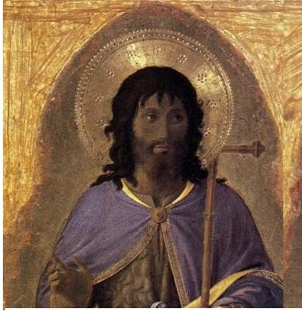 Beato Angelico Particolare Giovanni Battista